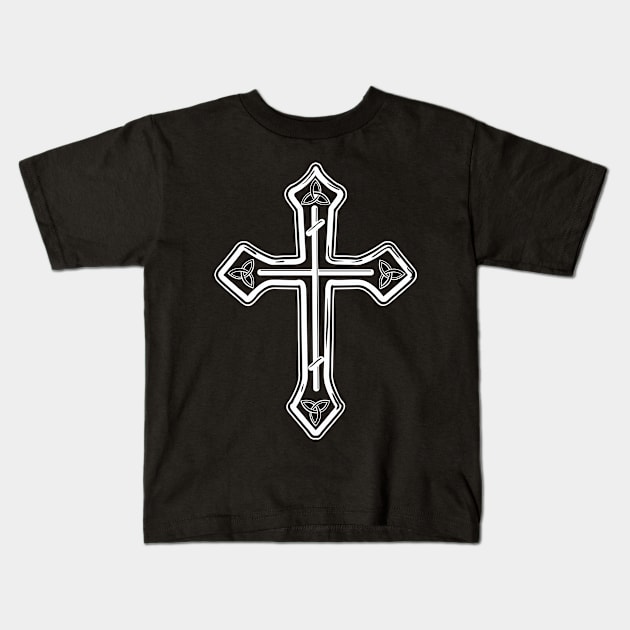 Cross 01 Great for Mask Kids T-Shirt by Verboten